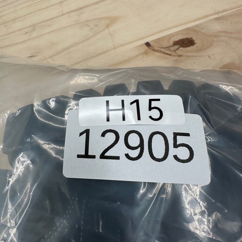 Michael Kors Bastisan Combat Boots 6.5 Black Leather Studded Lace Block Heel Lug - Picture 16 of 16